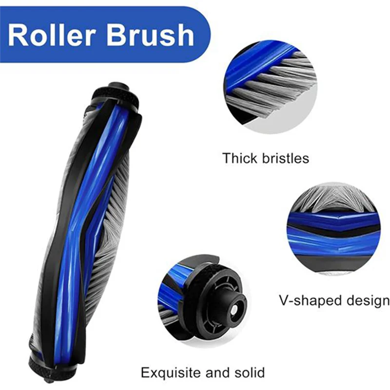 

【Home-Appliances】Accessories Kit For Ecovacs Deebot X9 Pro Omni/X9 Pro Vacuum Cleaner Parts Main Side Brush Dust Bag Roller Rag