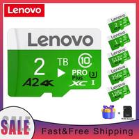 Original Lenovo 2TB Micro TF SD Card 128GB 256GB 512GB 1TB Memory Card 1TB Class 10 V30 A2 TF Flash Card For Nintendo Switch