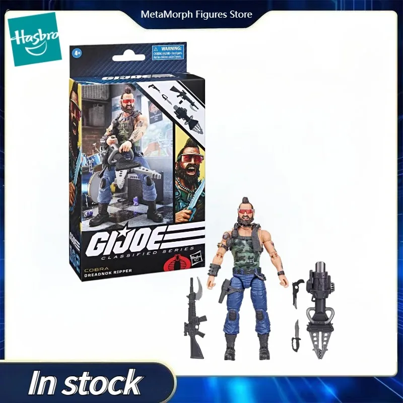 

Оригинальный Хасбро Г.И. Серия Joe Classified # 102, COBRA Dreadnok Ripper, коллекция экшн-фигурок, модель игрушки