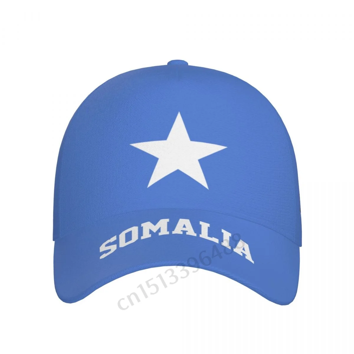 2025 Somalia Flag 3D Soccer Hats Sun Baseball Cap Breathable Adjustable Men Women Outdoor Fishing Hat