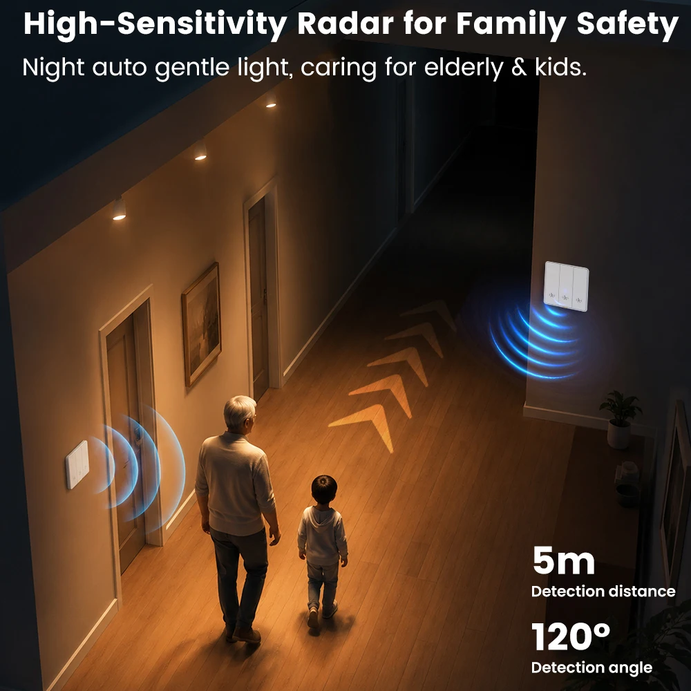 10G Human Presence Radar Switc - đánh giá và giá Smart Home Qr Code