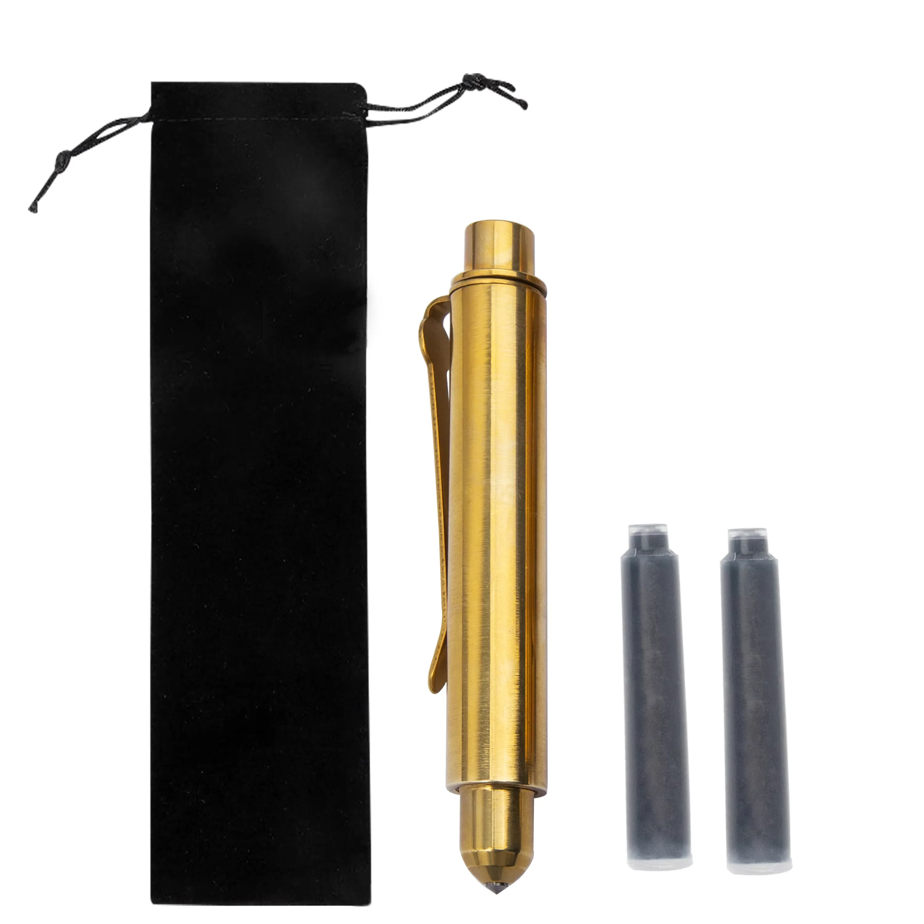 

Multifunctional Brass Tactical Pen Write Portable Outdoor Broken Window Self Protection Tools EDC Gift