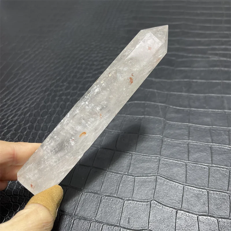 Natural Clear Quartz Crystal Tower Stone Point Home Decor feng shui Wand Witchcraft Reiki Meditation and Chakra Healing Crystals view 4