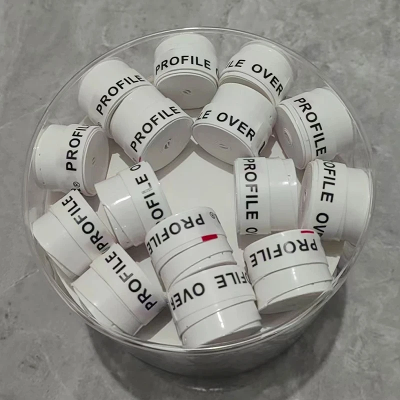 

12pcs W Tennis Overgrip Grip Badminton Squash Training Sweat Absorbed Wraps PU Tennis Accessories Badminton Grip Padel