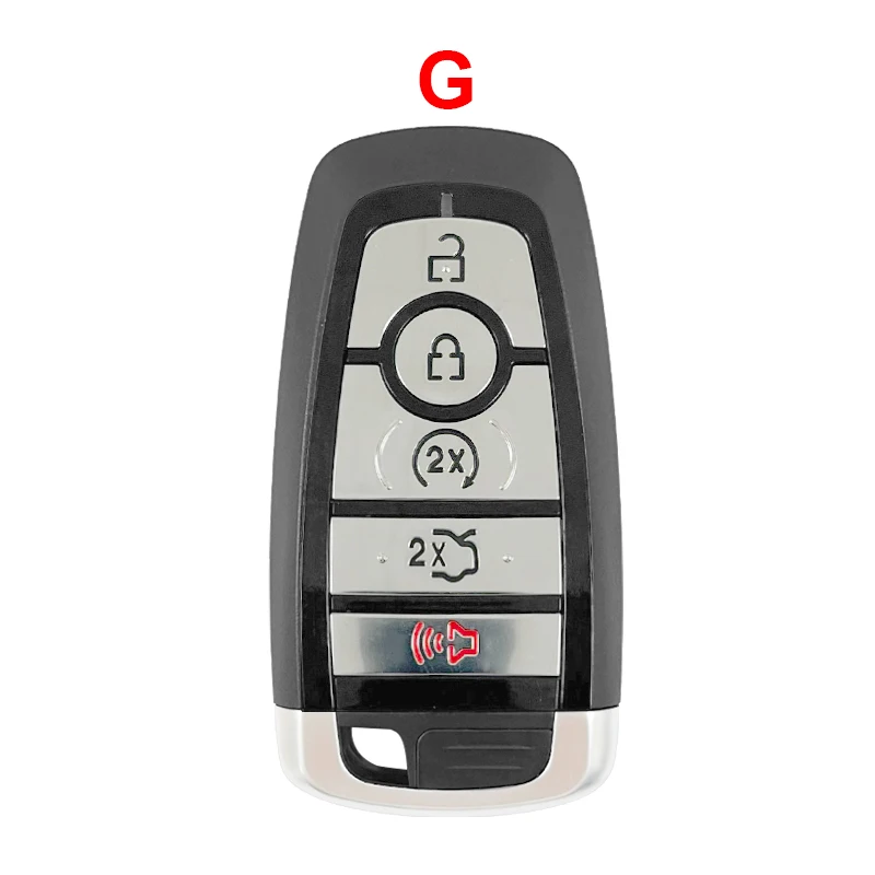 CN018098 434.2 MHZ Aftermarket Smart Key For Ford Next Gen Everest Raptor MK5 Taurus Mustang 2023 HITAG PRO 49 Chip  Keyless Go