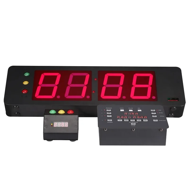 Timeleader Presenter Digital Countdown Timer, Theater Sports Competition Clock, Event Lighting, Competition Timing Signal, Stage