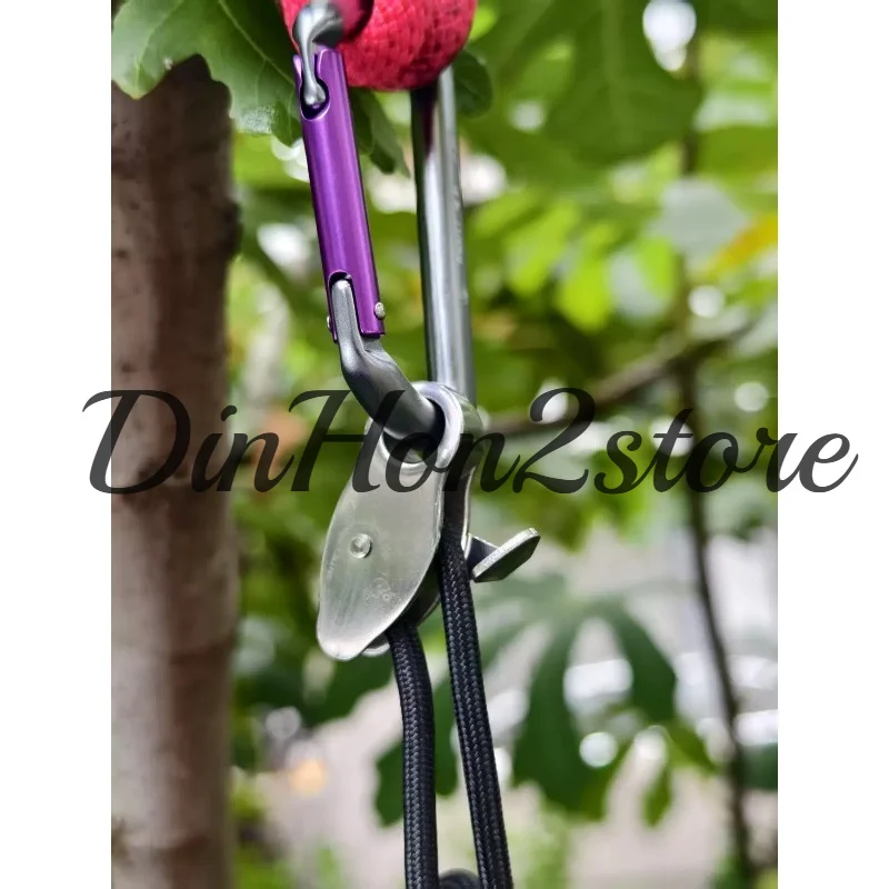 suitable for KC adjustable missed rope safety power tool descender anti-drop rope aerial work anti-drop hand hanging buckle rope