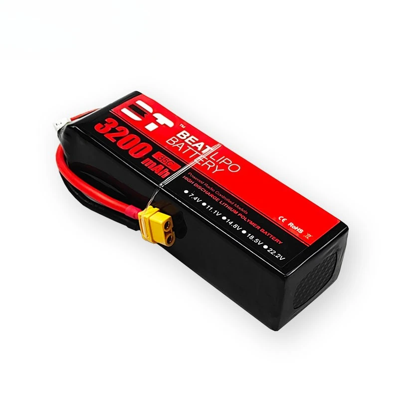 3200mAh 6S 22.2V 35C T/XT60 LiPo Battery for RC Quadcopter Helicopter FPV Racing Drone Spare Parts 6s Rechargeable Battery