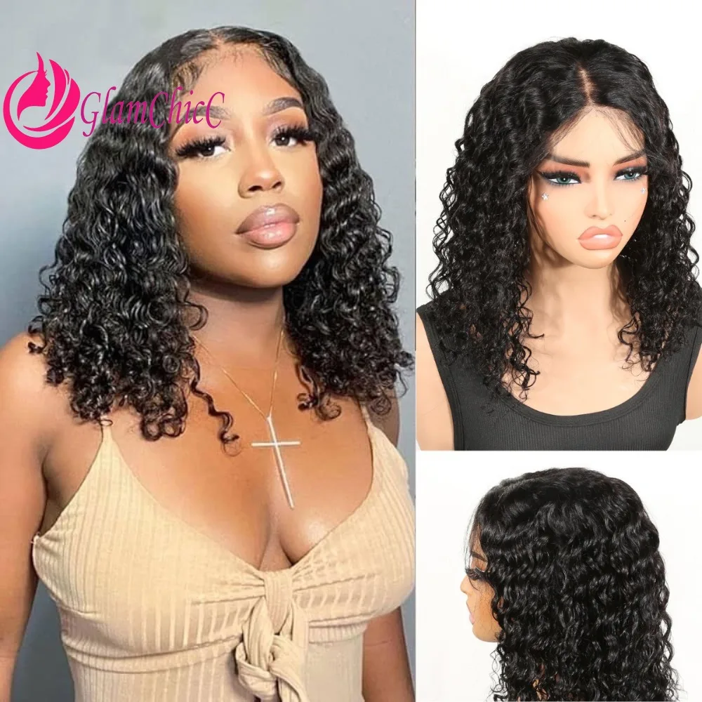 4x4lace-frontal-bob-deep-wave-human-hair-wig8-16inch-brazilian-virgin-remy180-density-comfortable-breathable-for-women-daily-use