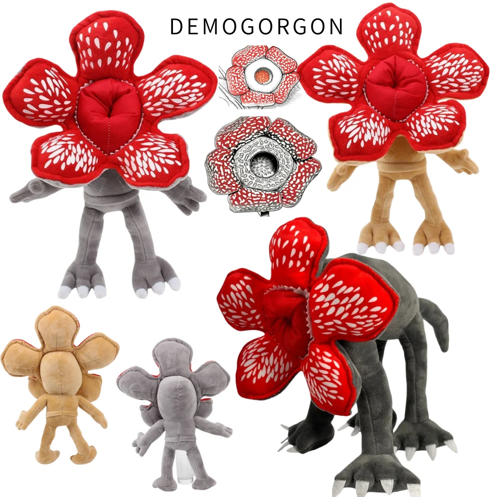

Cartoon Game Characters Plush Toys Cute Demogorgon Stuffed Dolls Kids Baby Gifts For Children Boys Halloween Cartoon Characters