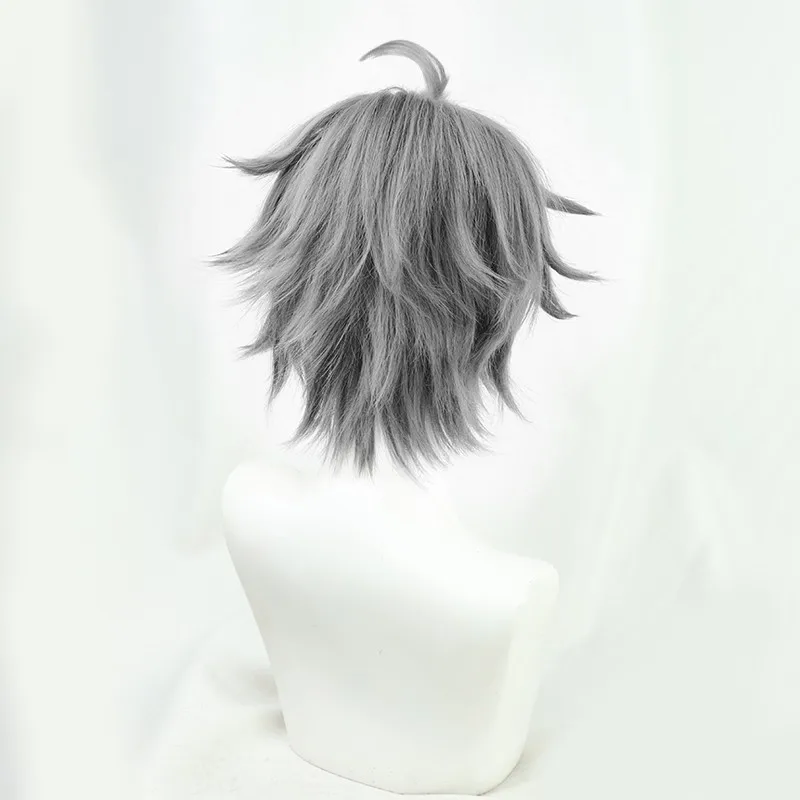 فرقة النجوم! شعر مستعار سينا إيزومي التنكري ذو الطبقات الرمادية هدية الهالوين