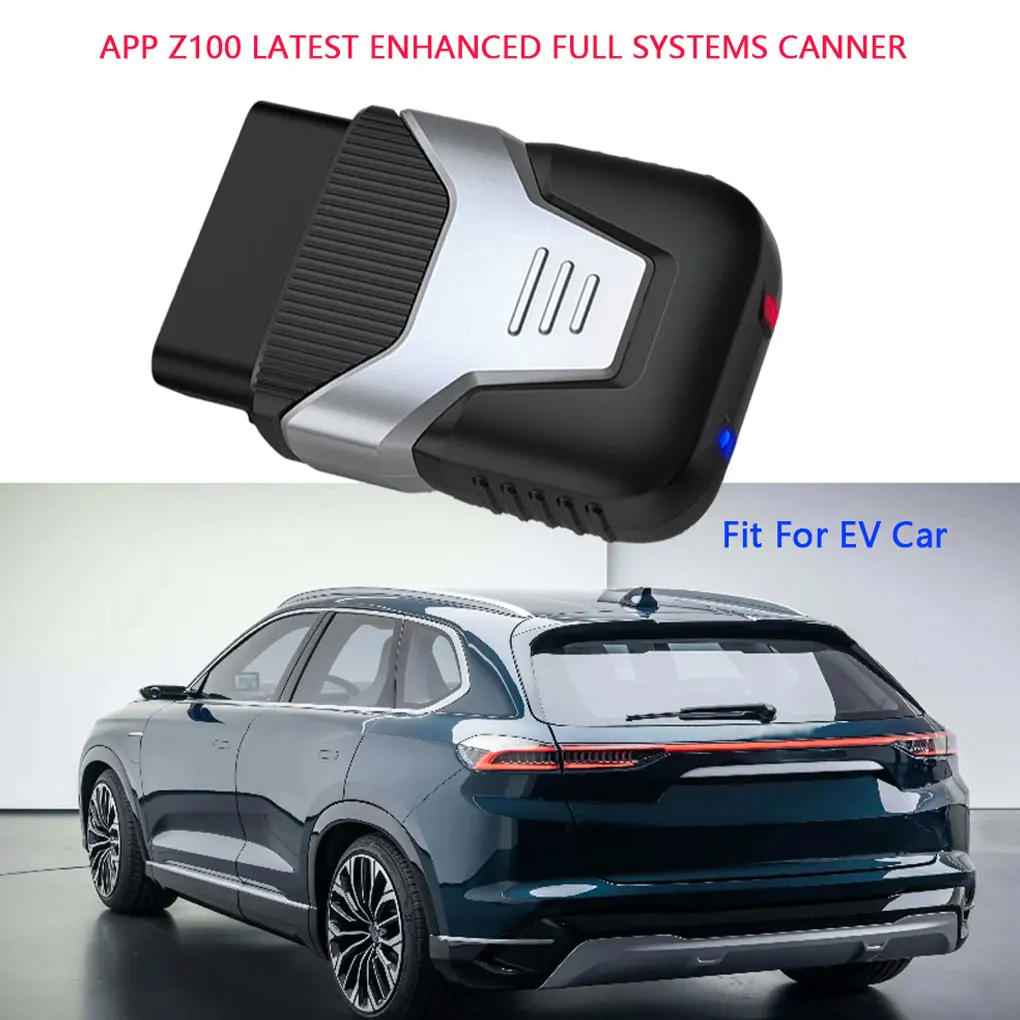 Car Diagnostic Tool For HUMZOR Z100 Bluetooth Reader Erase Codes Live Data Free Upgrade Full System Multi-language OBD Scanner