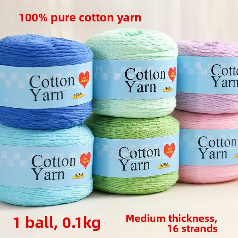 

00% чистая хлопковая пряжа, 6 прядей, средний тонкий вязаный свитер ручной работы, шапка, шарф, аксессуары для детской одежды, тканевый материал