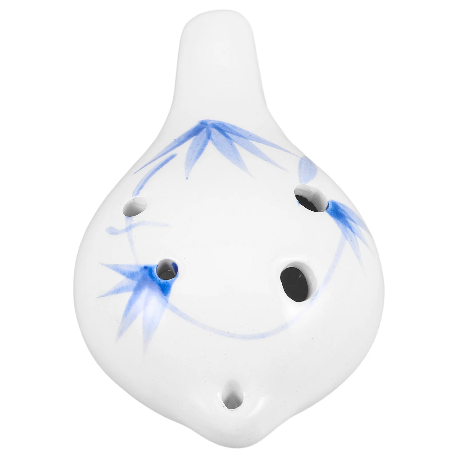 

Six-Hole Ceramic Mini Ocarina Alto C Key Small Long Mouth Design Portable Wind Instrument for Beginners Professional Outdoor