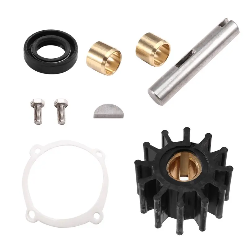 A99F-Replacement Parts Kit- Impeller& Plate Included In 3854287 For Volvo Penta OMC Cobra 3854287-4 Sea Water Pump Minor Repair
