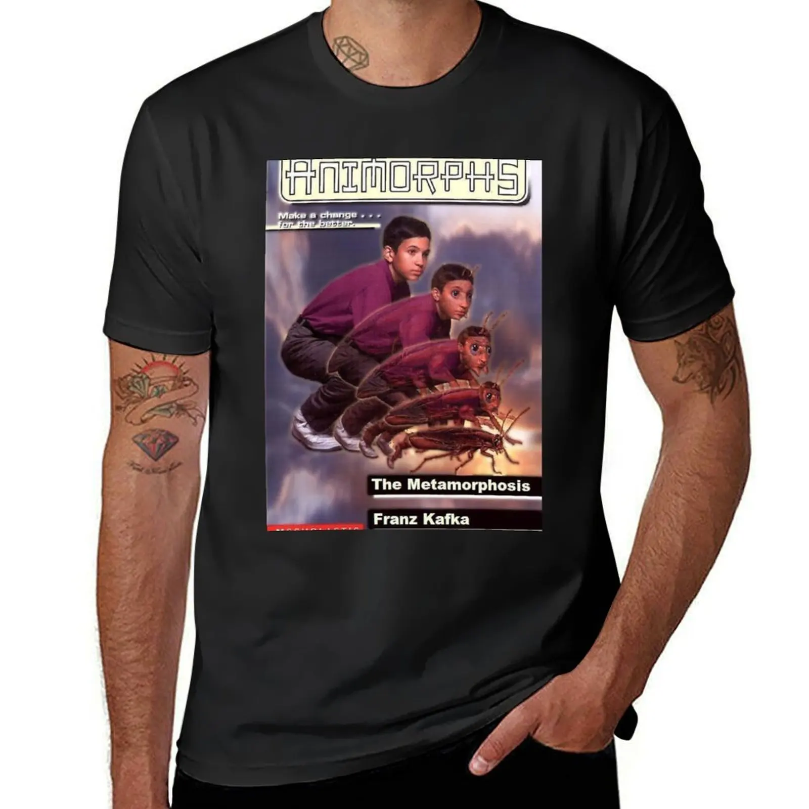 

Animorphs / Kafka The Metamorphosis T-Shirt for a boy graphics heavyweight t shirts for men