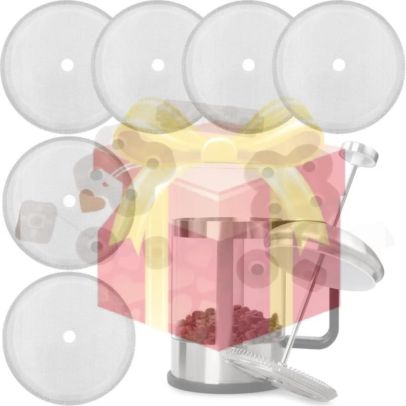 French Press Coffee & Tea - 【HG】Stainless Steel French Press Filter Screens