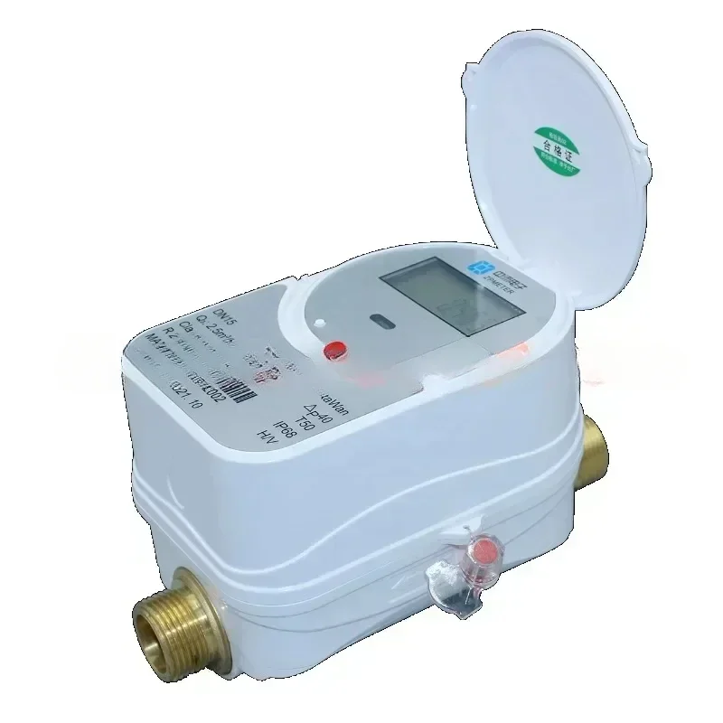 Smart Ultrasonic Water Flow Meter with Tuya Zigbee App Control with Wi-Fi connection