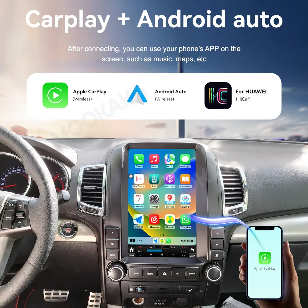 Touch Screen Car Radio For Kia Sorento 2009-2012 Android GPS Automotive Multimedia Auto Radio Stereo Receiver Head Unit