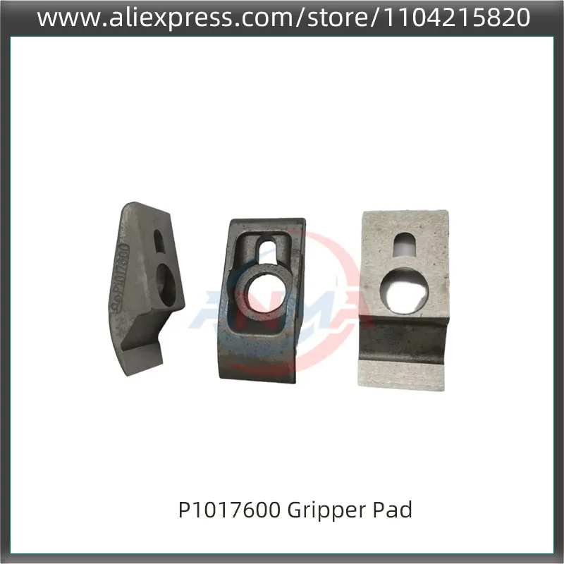 

10 шт. накладка для захвата P1017600 для KBA Rapida 75, накладка для захвата машины, запасные части для офсетной печатной машины 17x36 мм