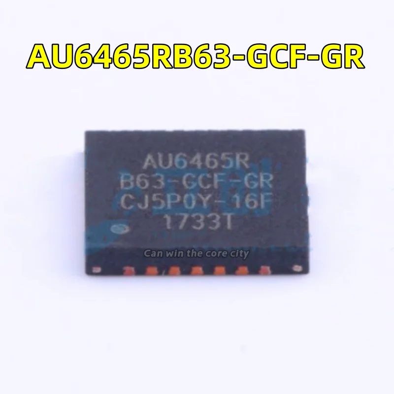 

1-100 PCS/LOT New AU6465RB63-GCF-GR AU6465R package QFN-28 USB chip, the original controller is present