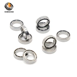 10PCS SMR117ZZW2.5 bearings 7x11x2.5 mm ABEC-7 stainless steel ball bearings open structure