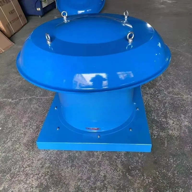 AC Industrial 8000 CFM 600mm round Roof Top Ceiling Mounted Axial Exhaust Fan for Parking Garage And Warehouse Ventilation