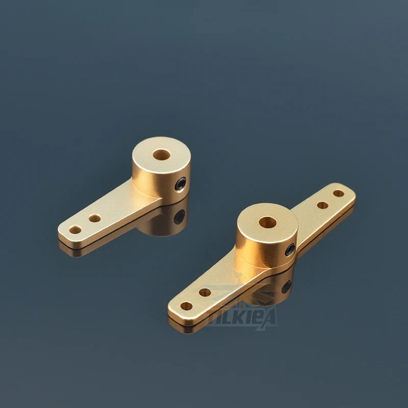 Rc سيارة/قارب المعادن توجيه الذراع سيرفو الذراع القرن واحد/المزدوج الذراع 3.1 مللي متر 4.1 مللي متر 5.1 مللي متر Rc سيارة/قارب Futaba HSP HPI Wltoys Himoto Axia #2