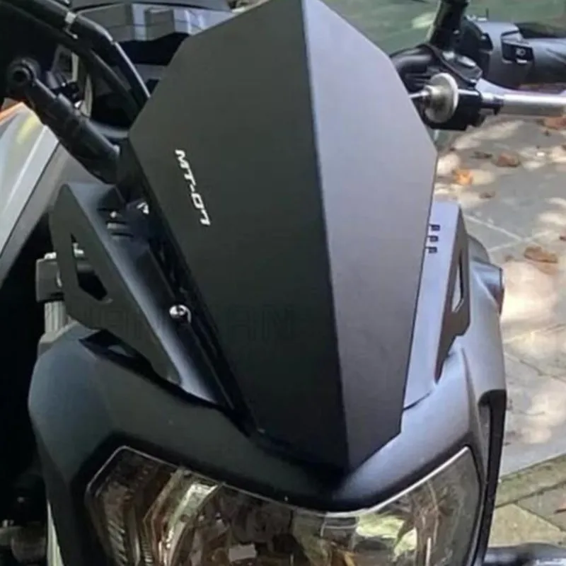 

Motorcycle Windshield Windscreen Front Wind Deflector Guard For YAMAHA MT07 FZ07 MT 07 FZ 07 2018 2019 2020