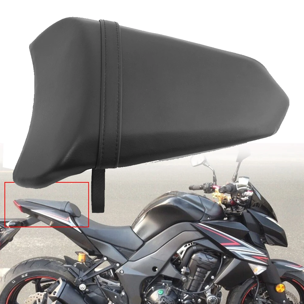 For Kawasaki Ninja 650 EX650 Ninja650 ER-6F Z650 2017-2021 Black Motorcycle Rear Pillion Seat Soft Comfortable Passenger Cushion