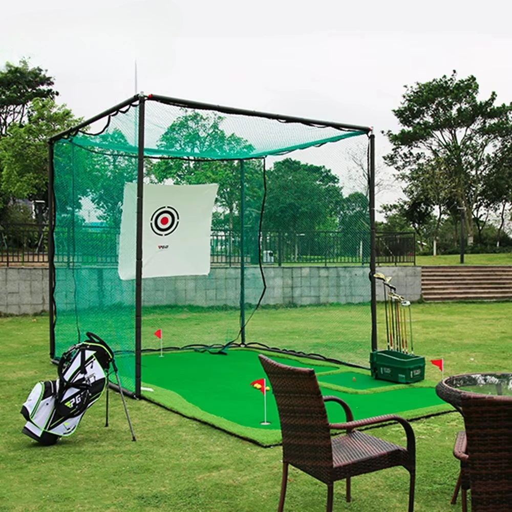 PGM LXW001 Factory 3M Heavy-Duty Outdoor Golf Cage Training Practice Return Net for Backyard Driving Golf Training Aids