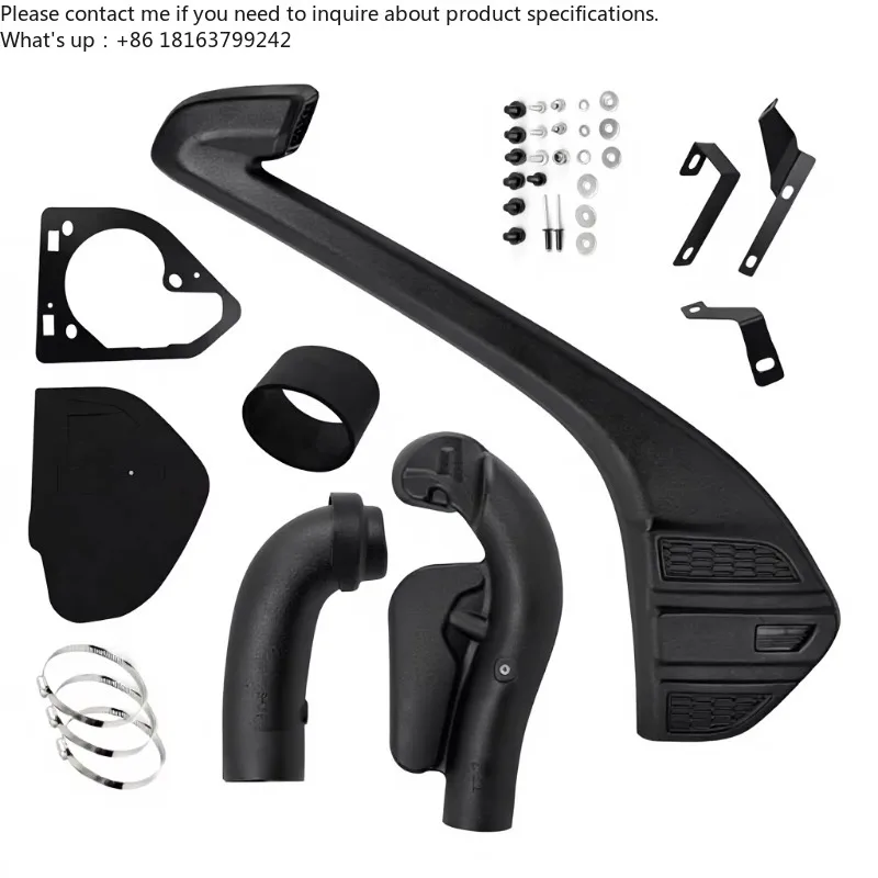 

4x4 Pickup Air Raise Intake Snorkel for Ford Ranger 2015-2021 T7 T8 4WD Off Road Offroad Polyethylene Black UV Resistant Linear