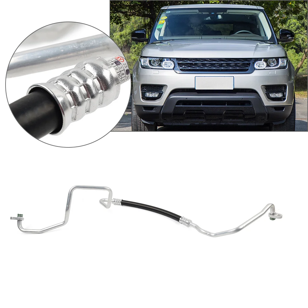 Car Air Conditioning AC Hose Pipe LR061873 For Land Rover Range Rover Sport 2014-2022 3.0T Diesel Engine Only