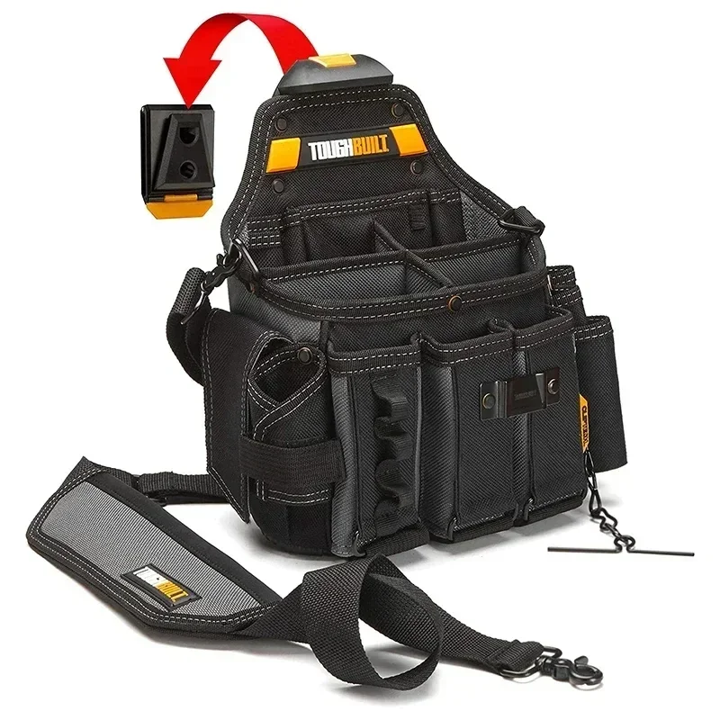 TOUGHBUILT TB-CT-104 Master Electrician's Pouch Shoulder Bag Durable Tool Accessories