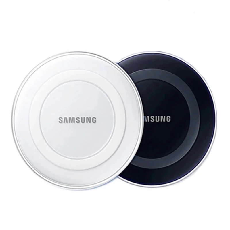 Samsung Galaxy S26 S25 S24 S23 S22 S21 S20 Ultra FE S6 S7 Edge Note 20 10 Plus 9 8 S10 5G cargador inalámbrico 5V 2A Qi almohadilla de carga