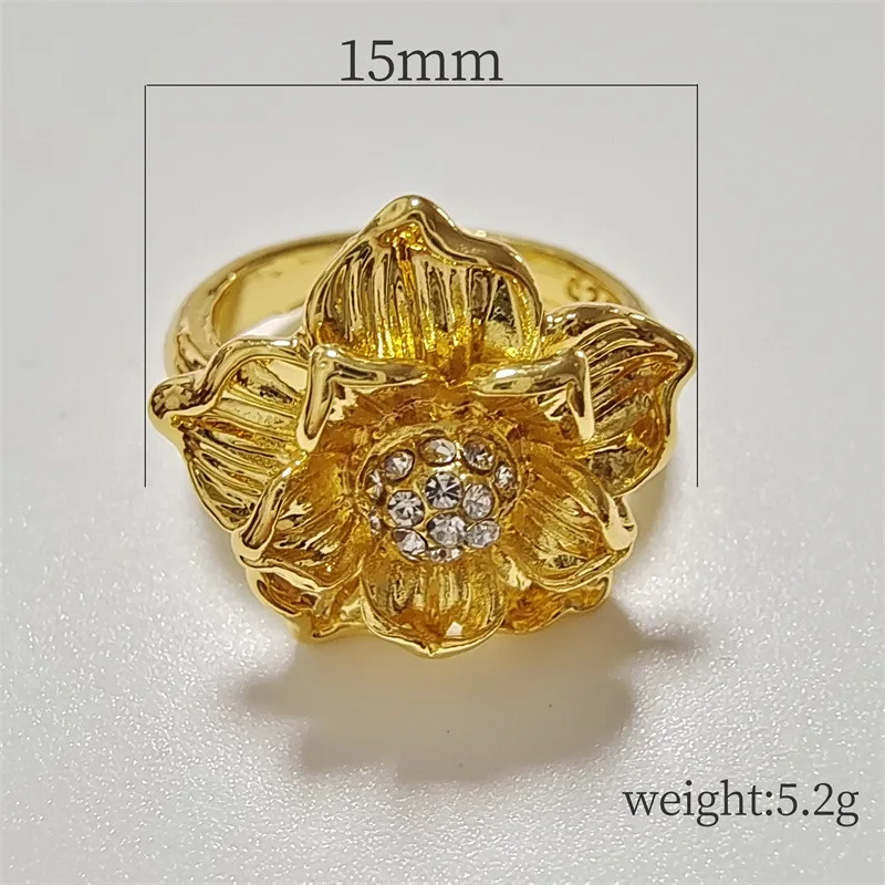 Hot Sale Creative New Melaleuca Flower Ring Women\'s Accessories
