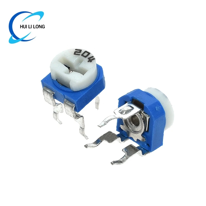 20 個 RM065 RM-065 100 200 500 1K 2K 5K 10K 20K 50K 100K 200K 500K 1M オーム Trimpot トリマーポテンショメータ可変抵抗器