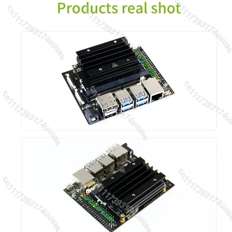 For Jetson Nano 4GB Developer Kit AI Intelligence Development Board Black Embedded System Module for Deep Learning Robotics