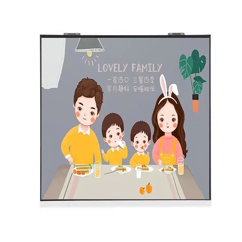 Custom Decoration Painting Of Electric Meter Box Picture Poster With Frame Home Dining Room Cozy Wall Art Nordic Hanging Mural