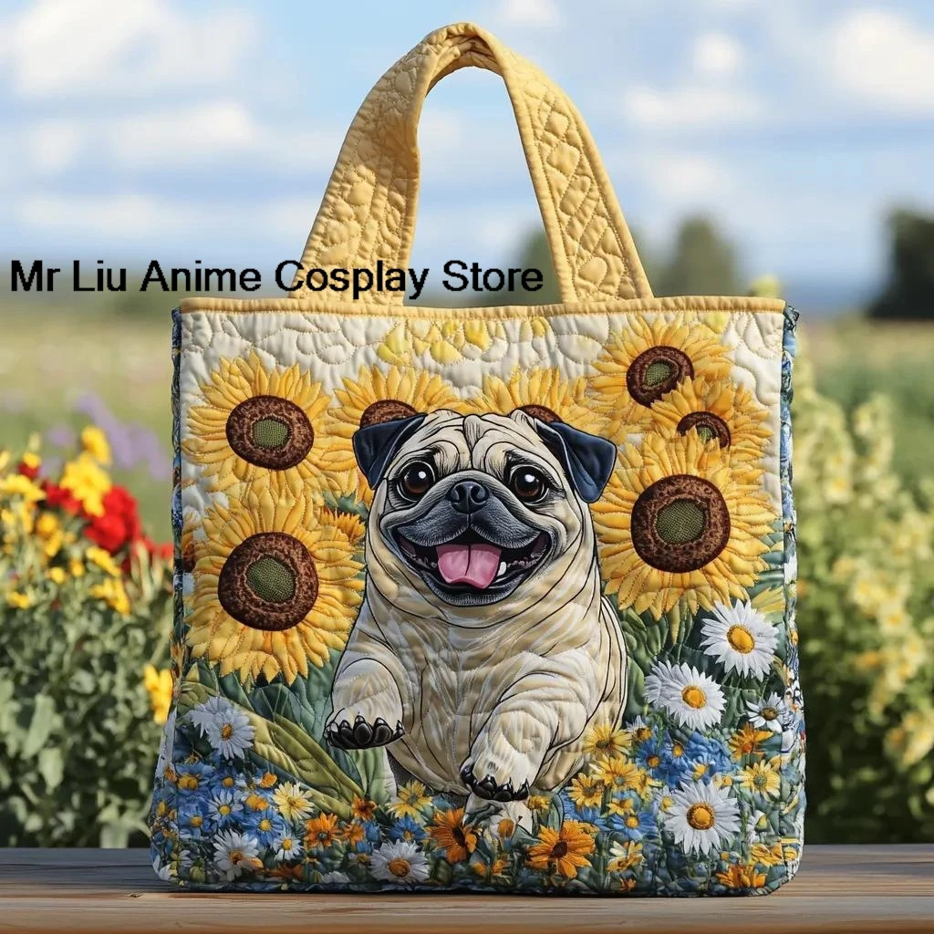 

3D Quilted Tote Bag cute Shopping Bags Gifts Shoulder Bag elegant Handbag Beach Travel Sport Bag Hiking Camping