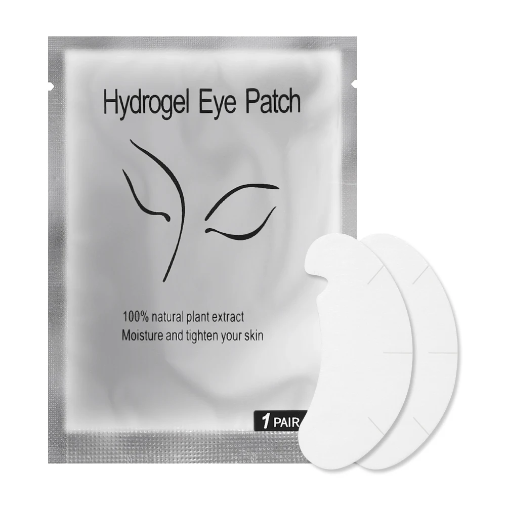 Patch pour les yeux en forme de U, greffe unique, autocollant pour faux cils, fournitures d'extension de cils, patchs pour les yeux, outils de maquillage