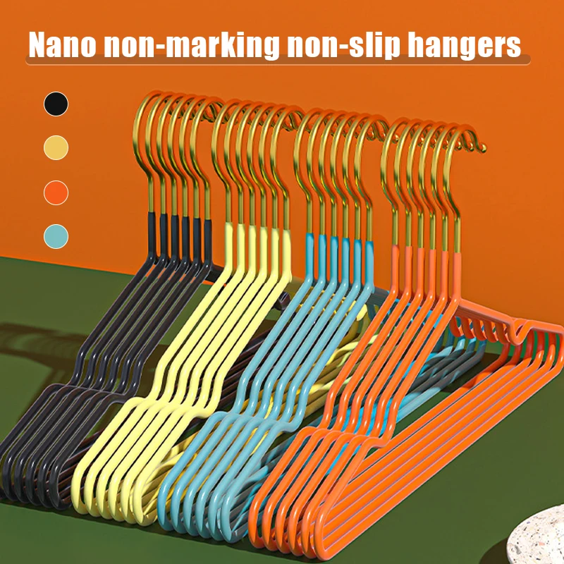 

10-30pcs Adult Drying Rack Non-Slip Hanger Metal Rack Clothes Organizer Space Saving Multipurpose Drier Durable And Sturdy 40cm