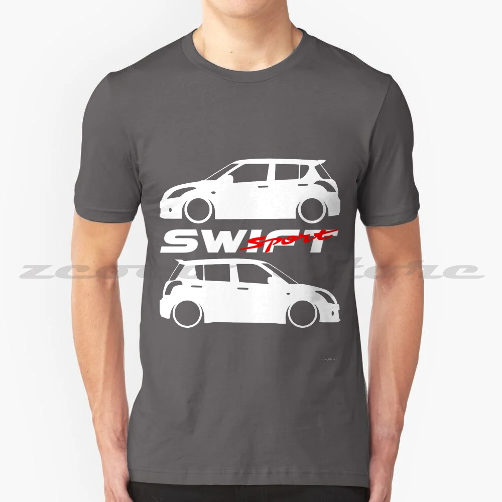 Swift Sport T-Shirt 100% Cotton Comfortable High-Quality Swiftsport Swift Sport Zc31s Zc32s Zc33s Jap Jdm 5 Door