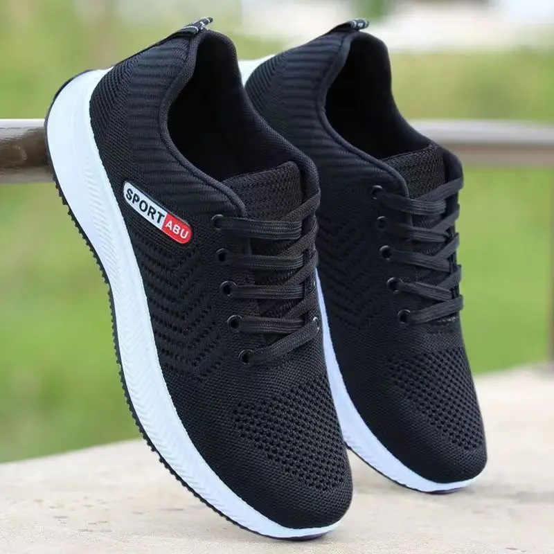Men Vulcanized Walking Running Shoes Unisex Casual Lightweight Tennis Shoes Athletic Sports Shoes Breathable Fashion Sneakers image 2
