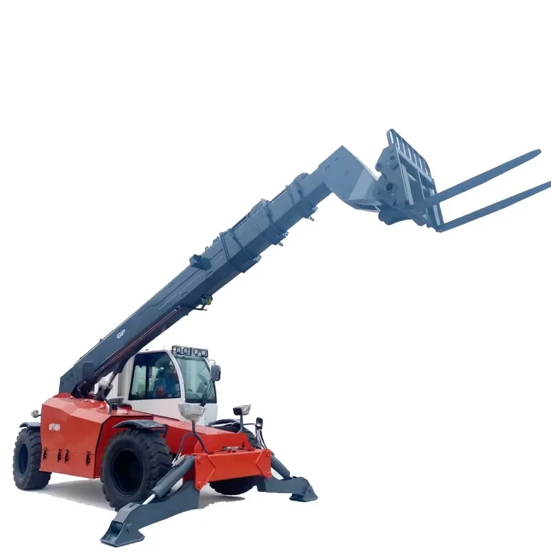 Customized 4T 6M Telescopic Forklift High-Reach Versatile Material Handling For Industrial Logistics Efficiency