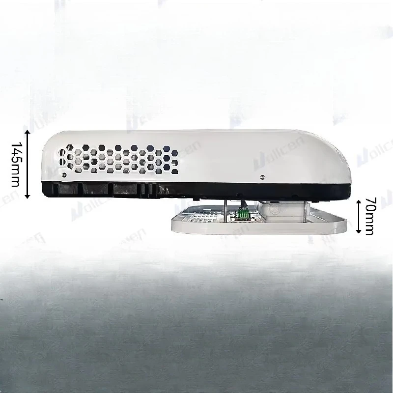 Holicen HLS-70 12V/24V/48V/60V/72V Rooftop Parking Electric Cooling & Heating Air Conditioner for Cars Trucks Van Camper RV view 4