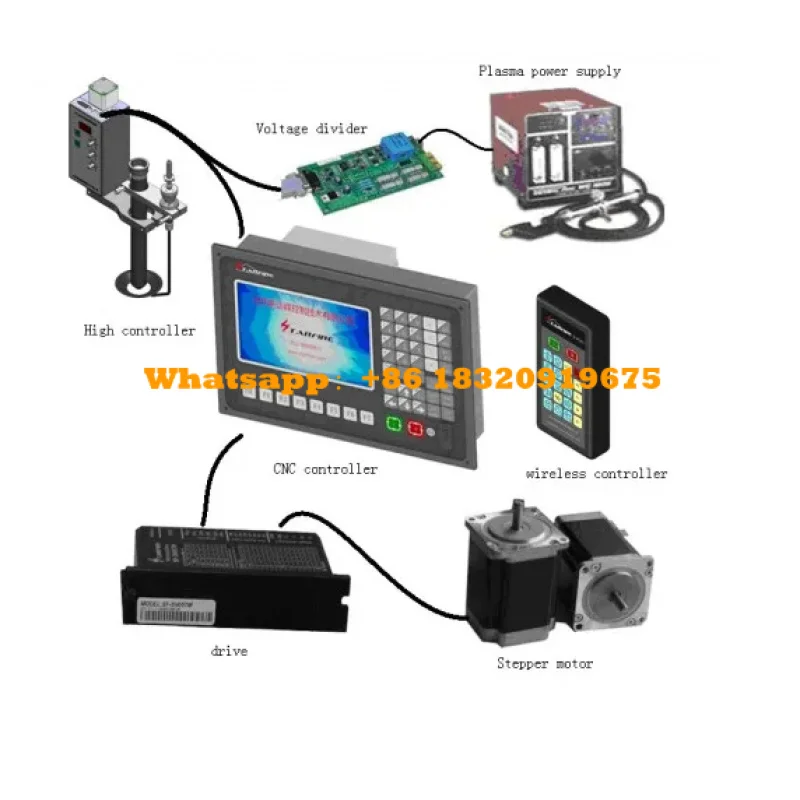 STARFIRE SF-2100S-BG 7.0 Inch Plane Plasma Flame Cutting CNC Controller Machine Used System Cyclmotion