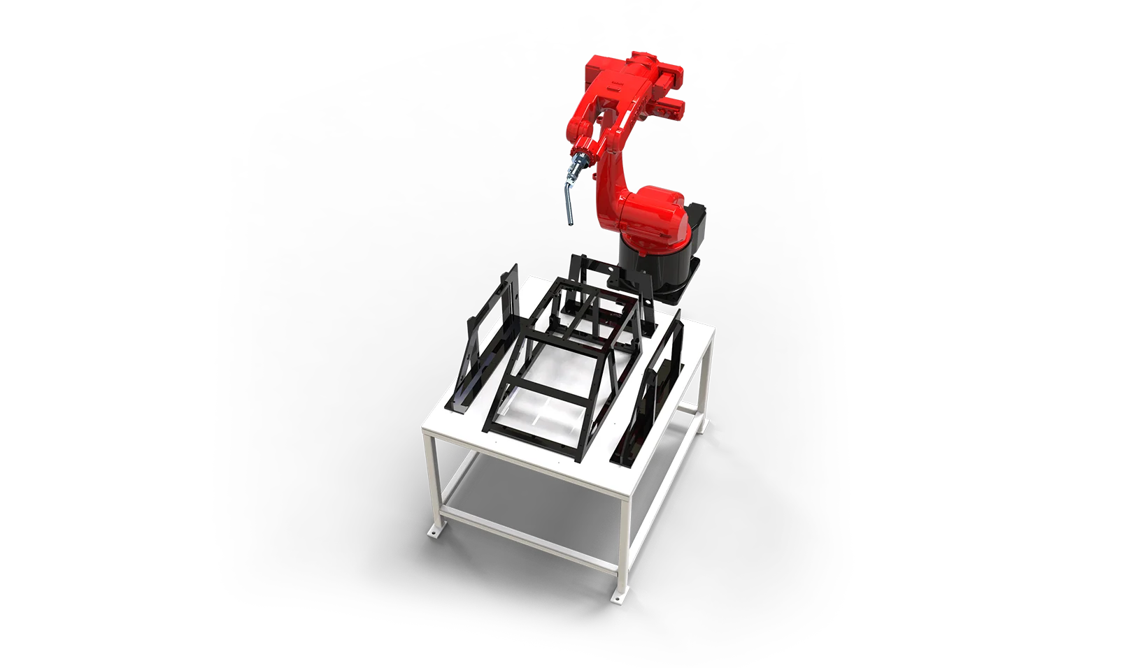 Six Axis Industrial Welding Robotic Arm BRTIRWD1506A Industrial Robot BORUNTE Robot Arm