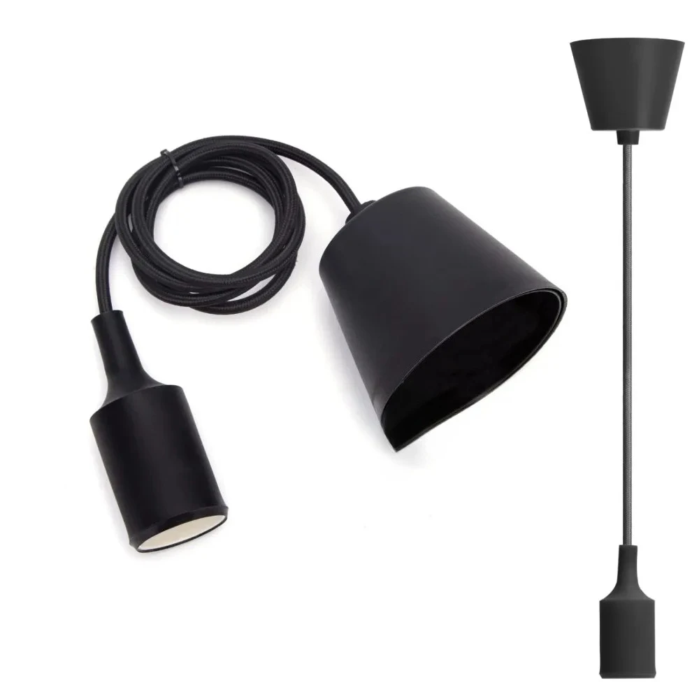 JOYINLED Ceiling Mount DIY Decor Lighting Multi Colors E27 Lamp Holder Pendant Light Dining Table Lamp Suspension Pendant Light