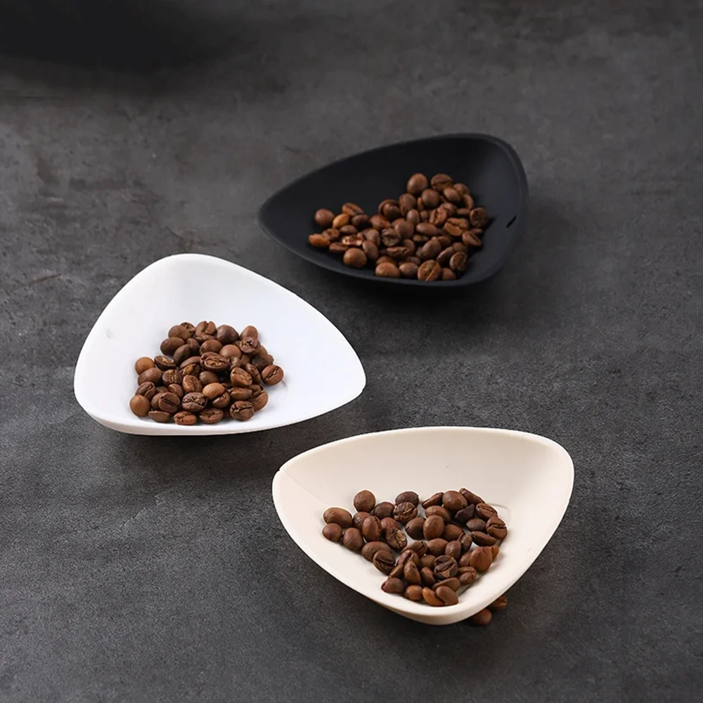 Coffee Bean Weighing Dish Beans Dose Trays Measuring Cup Handheld Coffee Container Spoon Shovel Tea Coffee Trays Precision Grind